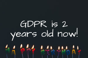 GDPR turns 2 years old