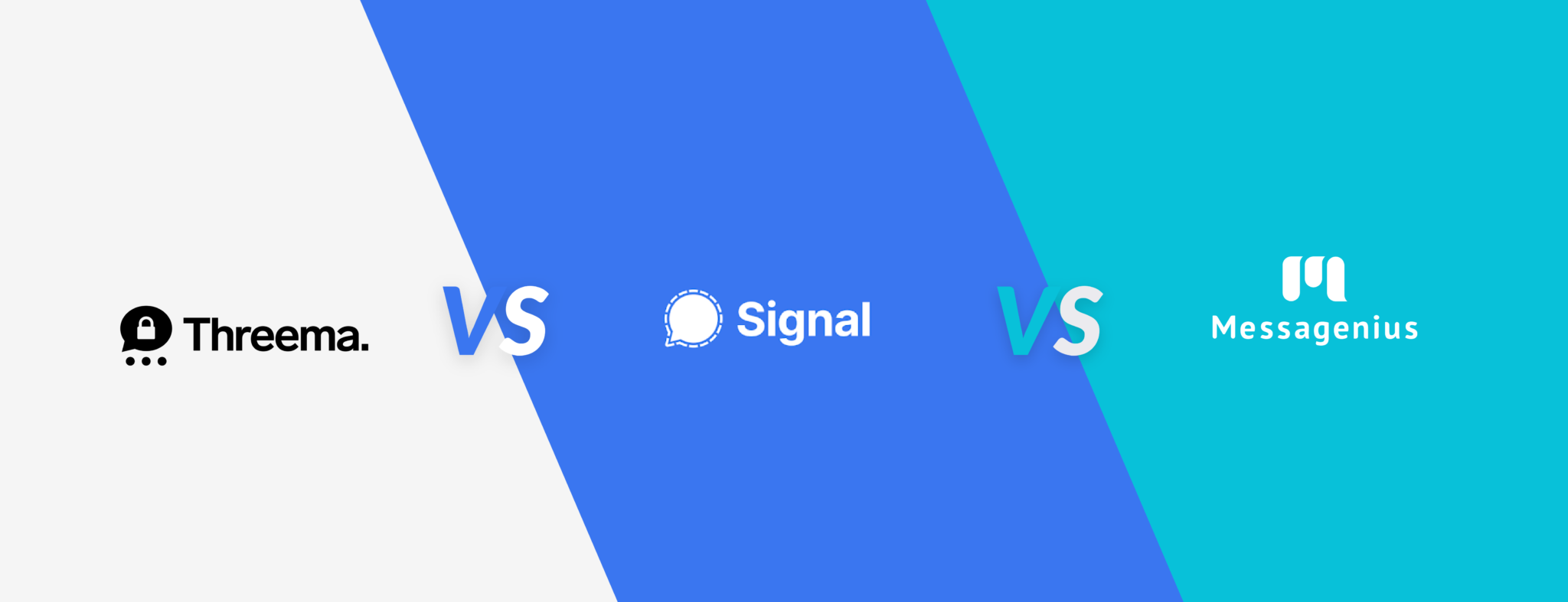 Threema vs Signal vs Messagenius | Messagenius